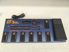 BOSS GT-5 Multi Effects Guitar Processor Pedal MIJ Tested Working Used Fm Japan