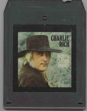 Charlie Rich Behind Closed Doors 8-Track, 1973 CBS VG-VG 