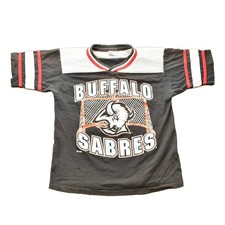 Vintage 1980s Buffalo Sabres NHL T-Shirt Men's Medium