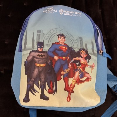 Warner Bros World DC Comics Helden Rucksack, Superman Umhang, Bleistifte, Notizbuch 