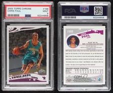 2005-06 Topps Chrome Chris Paul #168 PSA 9 MINT Rookie RC