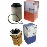 Mahle / Knecht Set Filterpaket Kraftstofffilter KX 178D ÖLfilter OX 188D