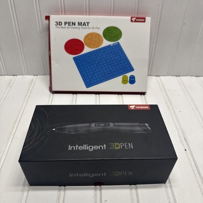 Tecboss Intelligent 3D Pen SL-300,PLA Filament, PEN And Pen Mat