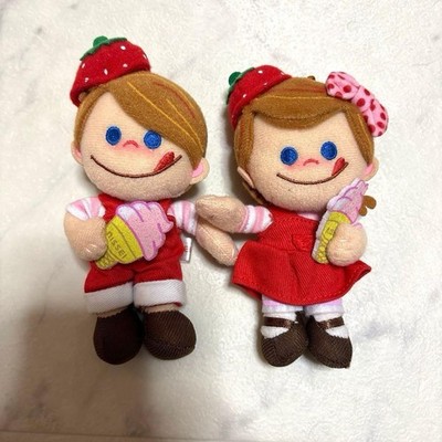 Extremely rare! A rare Sanrio NISSEI Nik-kun & Sei-chan mascot!