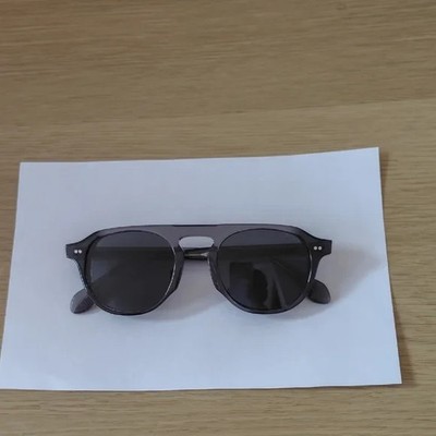 Translucent Gray Aviators
