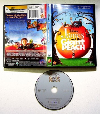 James and the Giant Peach DVD 1996 Special Edition Tim Burton Henry Selick