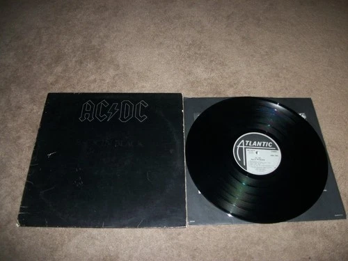 AC/DC - Back In Black LP - 1980  Masterdisk RL  Atlantic SD 16018 - VG VINYL