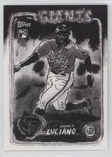 2024 Topps Spotlight By Andy Friedman Grayscale Filter 11/49 Marco Luciano 1g5d