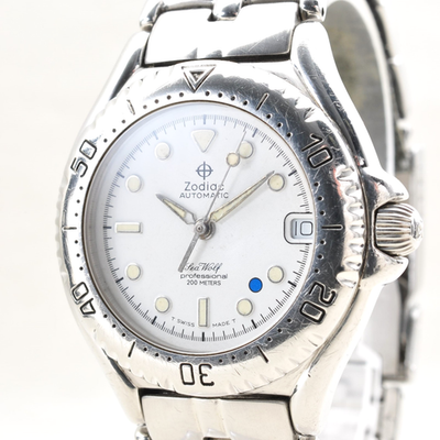 Zodiac Sea Wolf Automatic 513.55.47 Professional 200M Men's Watch