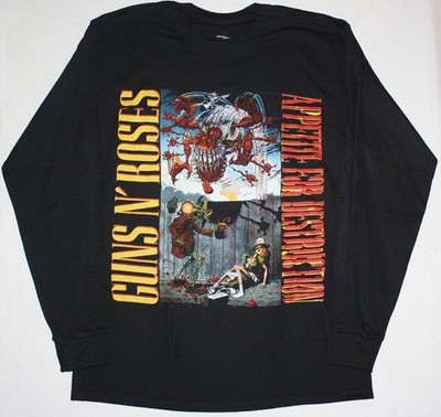 Retro APPETITE FOR DESTRUCTION'87 Unisex Long Sleeve S-5XL (2-sided)