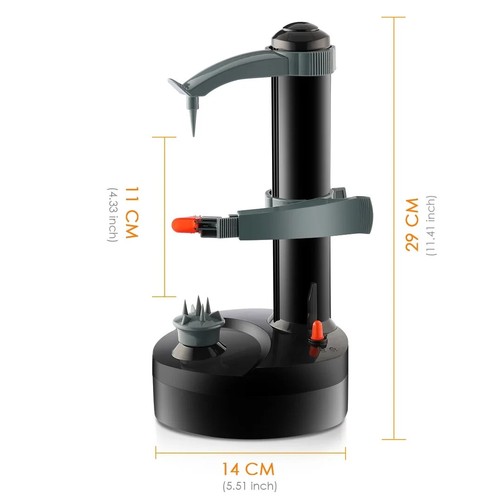 Automatic Peeler, Electric Peeling Machine for Potato Fruit Apple Orange - 第 3/5 張圖片