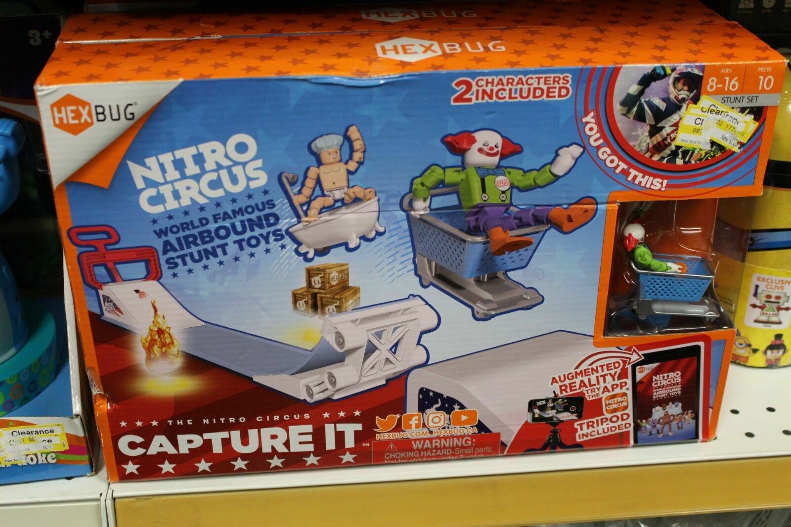 Nitro Circus Hexbug Sale Nitro Circus Playset Action Figure Stunt