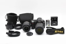[MINT] Nikon D60 + AF-S 18-55mm F/3.5-5.6G VR, 55-200mm F/4-5.6G ED VR #2453422