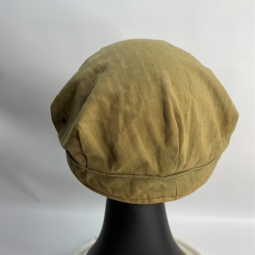 US Army WWII OD HBT Field Cap Combat Fatigue Hat Herringbone US Army WWII OD HBT Field Cap Combat Fatigue Hat Herringbone
