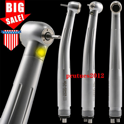 NSK Style Dental LED E-generator Fiber Optic High Speed Handpiece 4 Holes PDMS