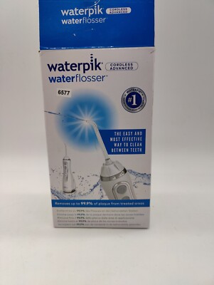 Waterpik Kabellose Munddusche Cordless Advanced, 4 Aufsätze, 3,1-5,2 bar Druck