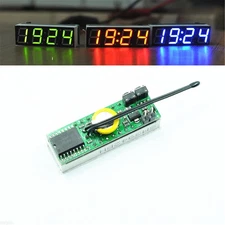 Red 3 in 1 LED DS3231SN Digital Clock Temperature Voltage Module DIY Electronic 