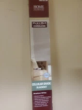 31" X 48" Home Decorators Shadow White Blackout Cordless Cellular Shade