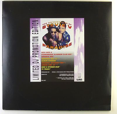 2x12'' Maxi - Adventures Of Stevie V. - Paradise - C829 - Promo - RAR