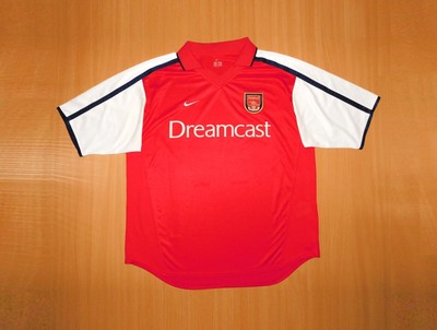 arsenal 2001 home shirt