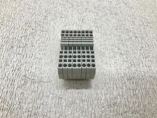 Wago 280 Gray Grey Wiring Terminal Block Din Rail Lot of 8 (TSC)