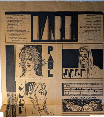 Jefferson Airplane - Bark (LP, Album) - Bild 3 von 8