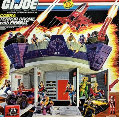 G.I. Joe ARAH vintage piece/part Cobra Terror Drome YOU PICK