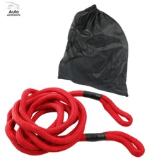 7/8" x 30' Recovery Kinetic Tow Rope Energy Truck Tow Snatch Strap Red 30000 LBS