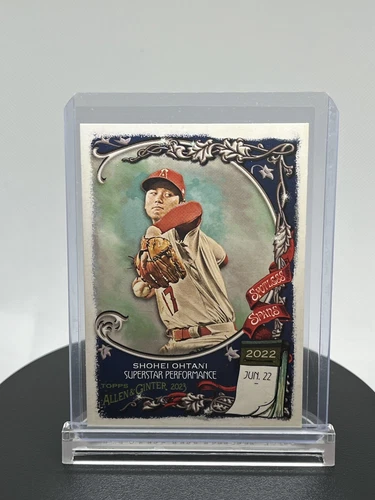 Shohei Ohtani 2023 Topps Allen & Ginter Spotless Spans Insert Card #SS40 Angels