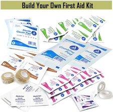 First Aid Refill Supplies Individually Packed Sterile Pouch Build Your Own Kit