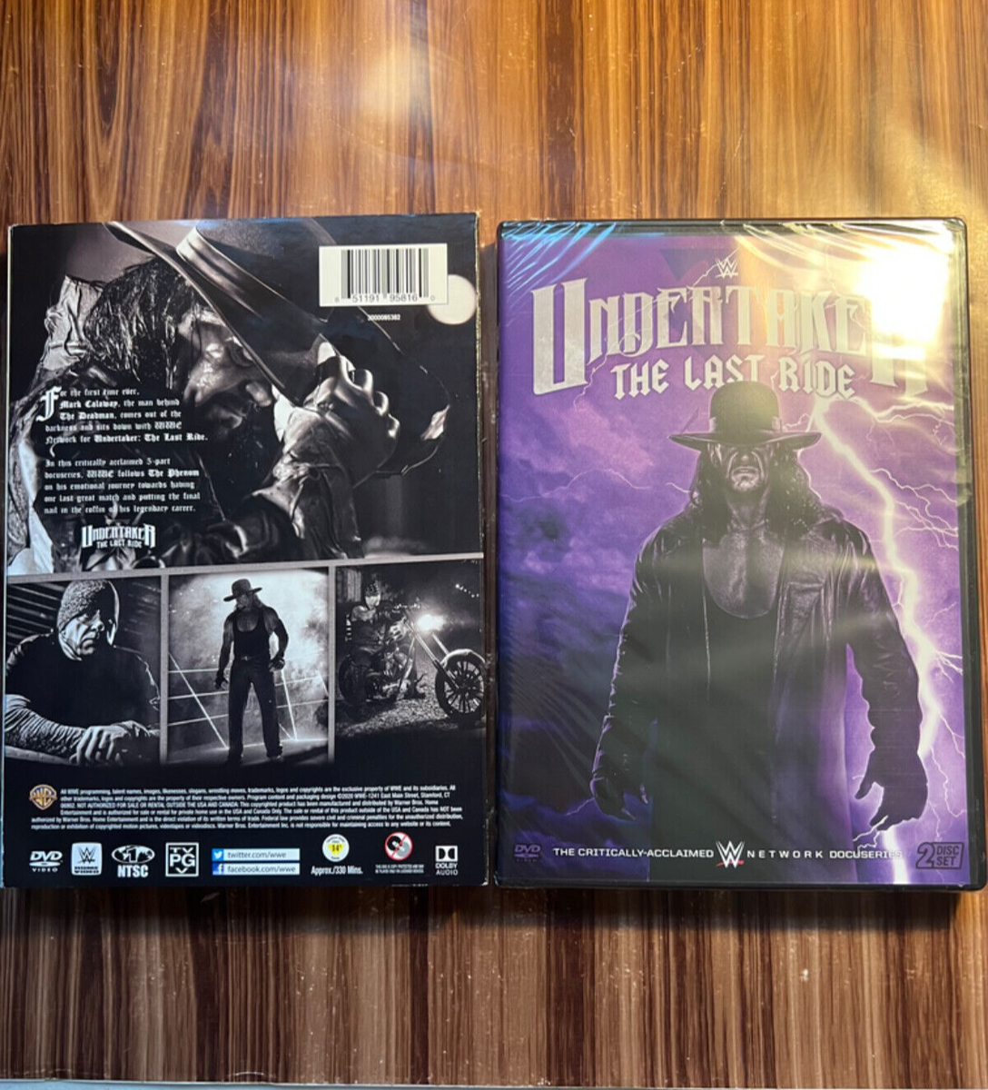 WEST DVD 2個セット WWE Undertaker The Last Ride DVD Slipcover 2-Disk Set WWF WWE