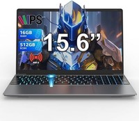 15.6 Inch Laptop, N-95 Processor Business Laptop, Up to 3.4GHz,16GB DDR4 512GB S