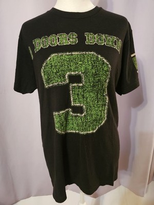 3 Doors Down Original Retro Merch, ''Kryptonite'' Football Style T-shirt Unisex S