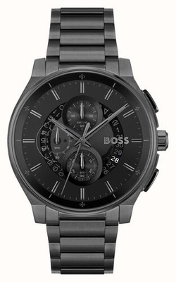 HUGO BOSS HB  1514192 PEAK 2.0 BLACK DIAL ORIGINAL MENS WATCH - BRAND NEW