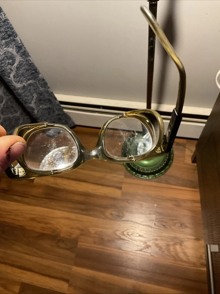 Gafas de seguridad plegables estilo steampunk vintage Willson Foto 3 de 4