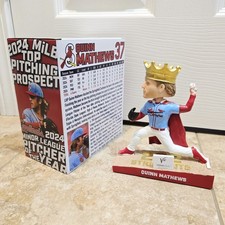 NIB Quinn Mathews Springfield Cardinals Bobblehead SGA 8-16-25 Strikeout King