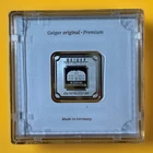 20g Geiger Edelmetalle Silver Bar .999 Schloss Guldengossa In Assay