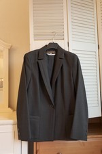 Louis Vuitton Uniformes Black Blazer Jacket - Size FR 38