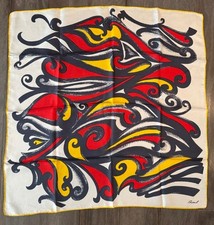 Burmel 100 Silk Square Scarf Art