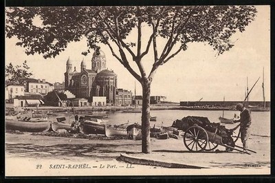 Saint-Raphael, Le Port, Ansichtskarte 