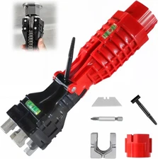 "18-in-1 Multifunctional Sink Wrench, Plumbing Tool for Faucet & Sink Installati