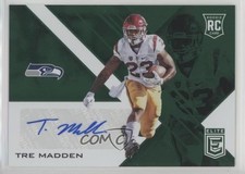 2016 Donruss Elite Elite Rookie Auto Green Tre Madden #ERA-TM Auto 0w8