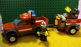 LEGO City: Off Road Fire Rescue (7942) Manual Included - complete Set