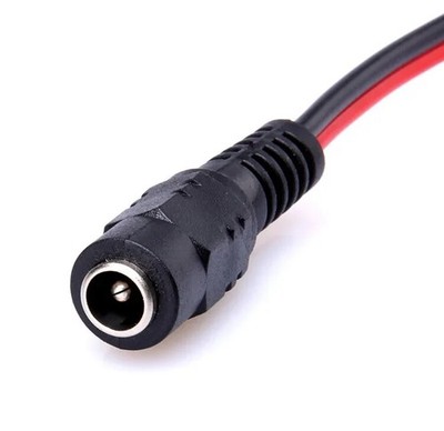 DC5521 26cm Stromkabel 5,5mm x 2,1mm DC Power Jack