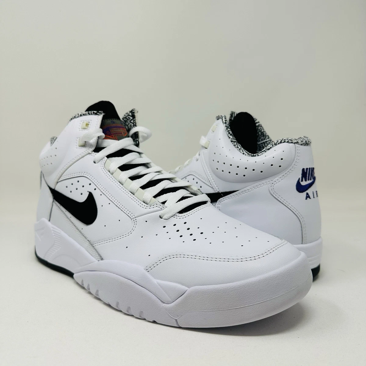 Preços baixos em Nike Air Flight Lite Mid White | eBay