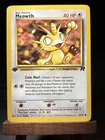 NM Meowth 62/82 - 1st Edition Team Rocket Vintage Pokemon Card