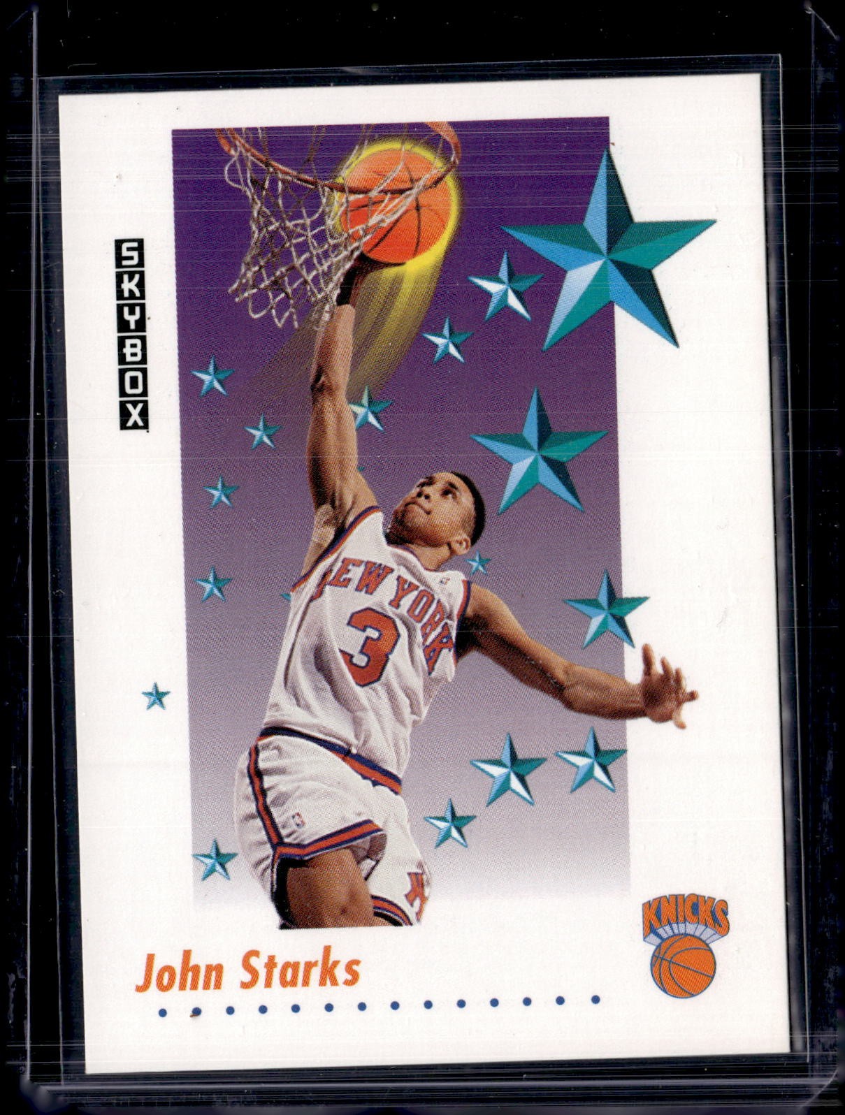 1991-92 Skybox #503 John Starks Rookie RC New York Knicks NM-MINT