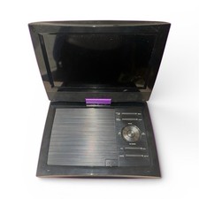 SUNPIN Portable DVD Player Purple 180 Swivel Clamshell PDVD969 No Charger WORKS