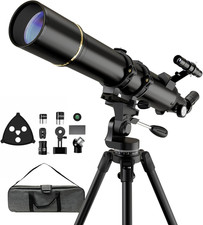 Astronomy Telescope for Adults  Beginners, 90Mm Aperture 800Mm Focal Length Por