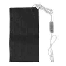 Temperature Regulating Heating Pad USB Power Electric Cloth Heater DC5V 10x20cm❀